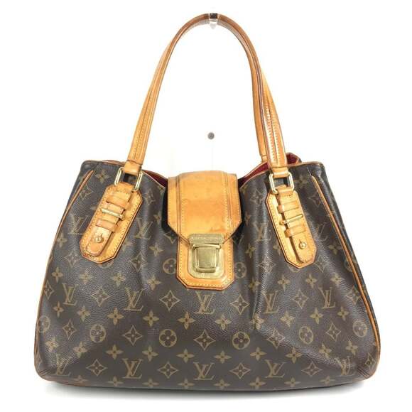 Louis Vuitton Handbags - LOUIS VUITTON Brown Monogram Canvas Shoulder Bag